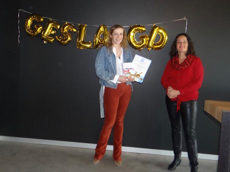 ERK Certificate for Wouthera, employee of OMODA Zierikzee.