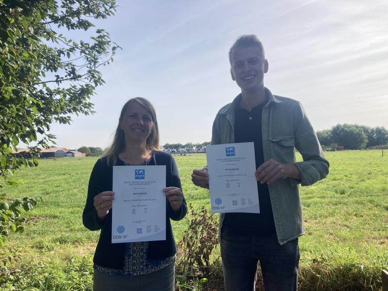 Well deserved certificates!
