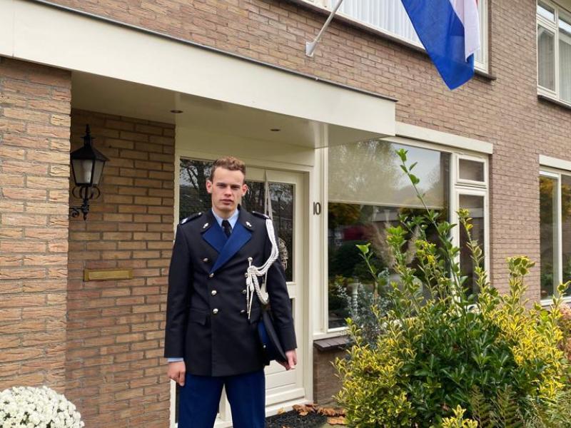 Eric was sworn in at the Royal Marechaussee last week, November 11th 2021.